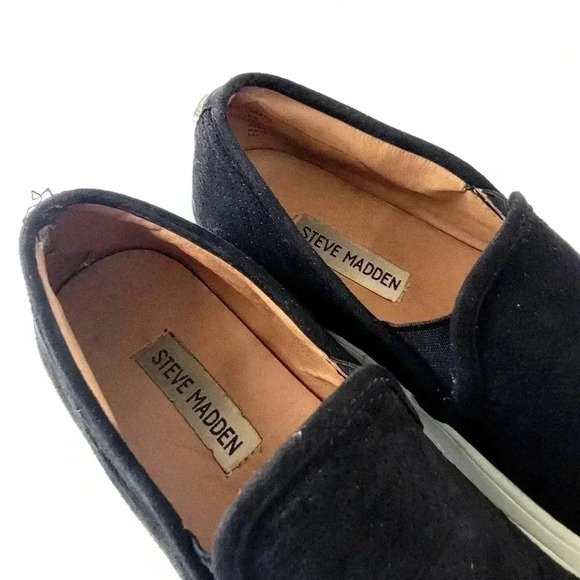 STEVE MADDEN Gracy Suede Chunky Platform Sneakers - 6.5 - Picture 7 of 9